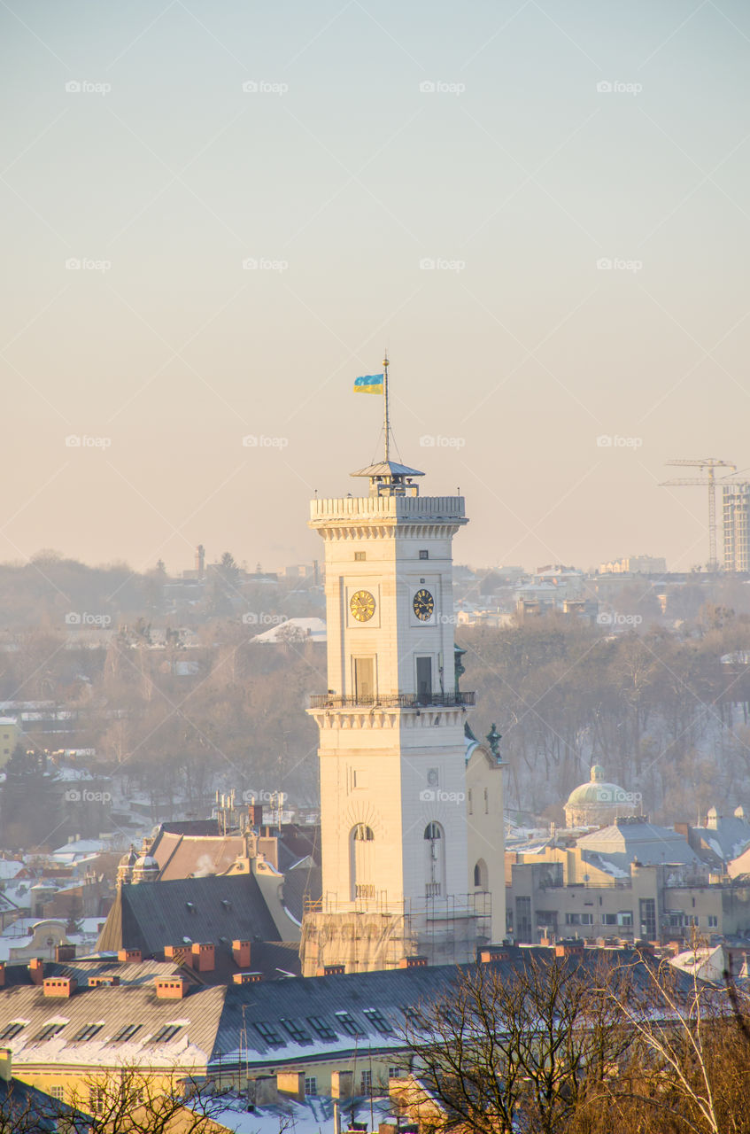 Lviv city architecture