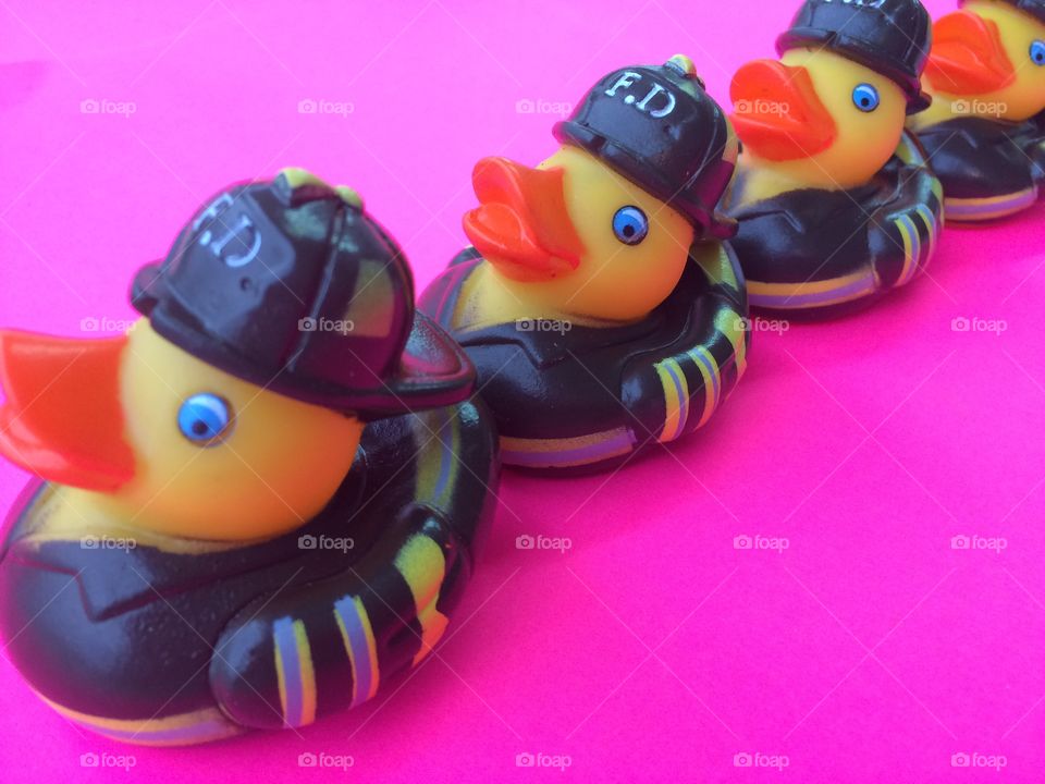 Rubber Duck Firefighters 