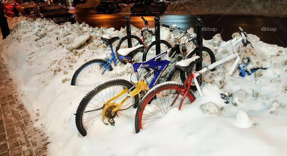 Canadian bike rack