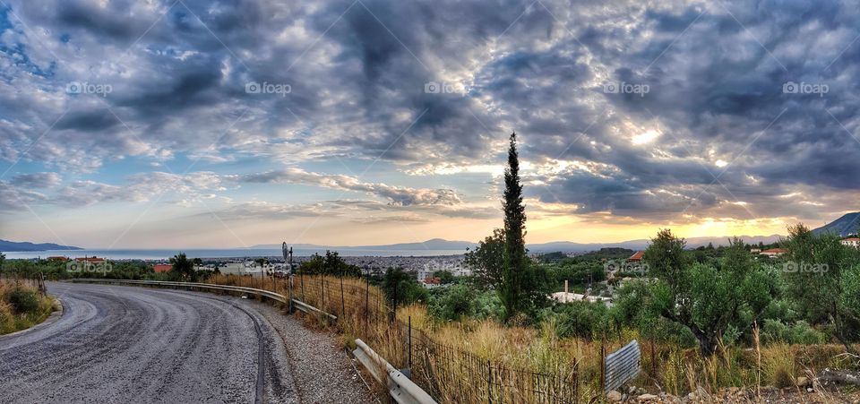 Kalamata City | amazing sky❣