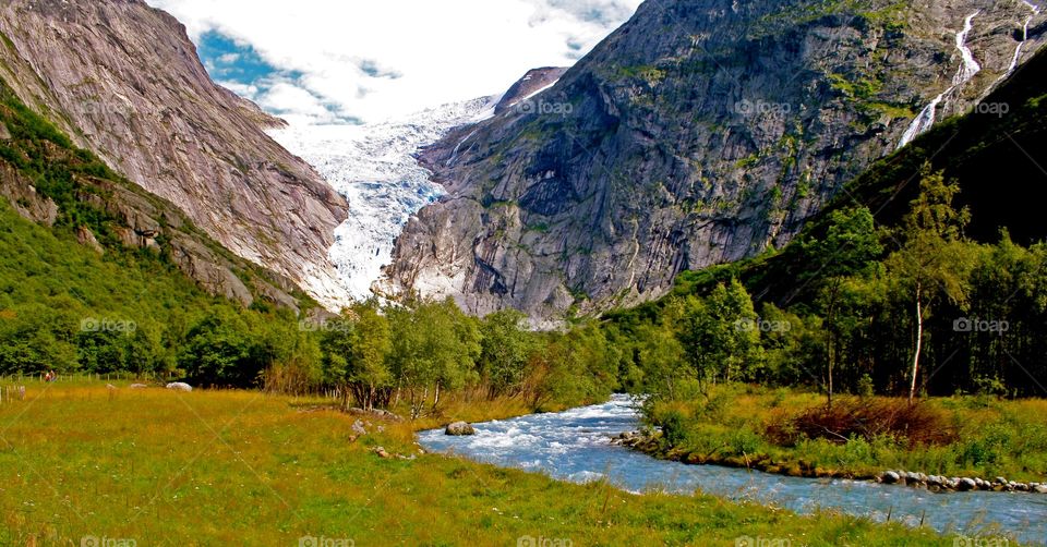 Briksdalsbreen Glacier, Norway