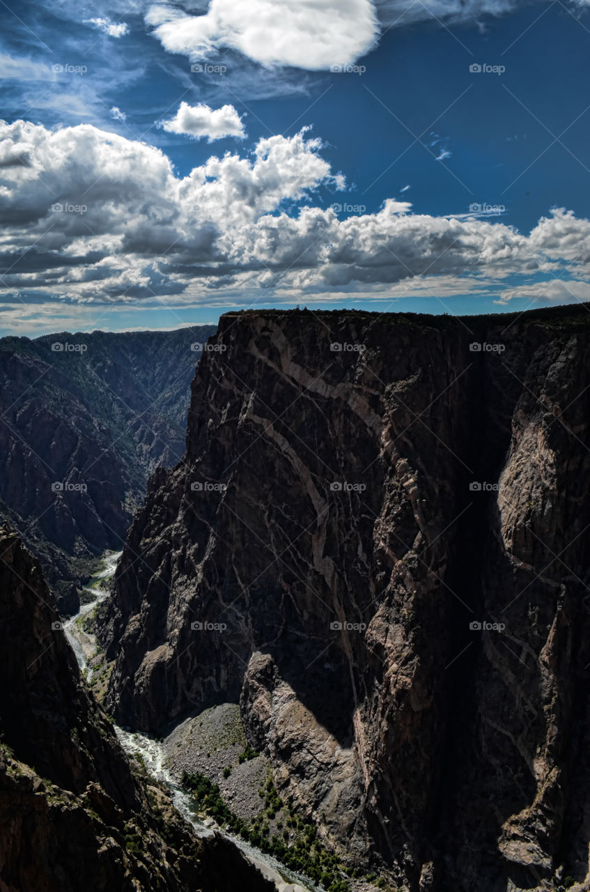 Painted Wall At Black Canyon