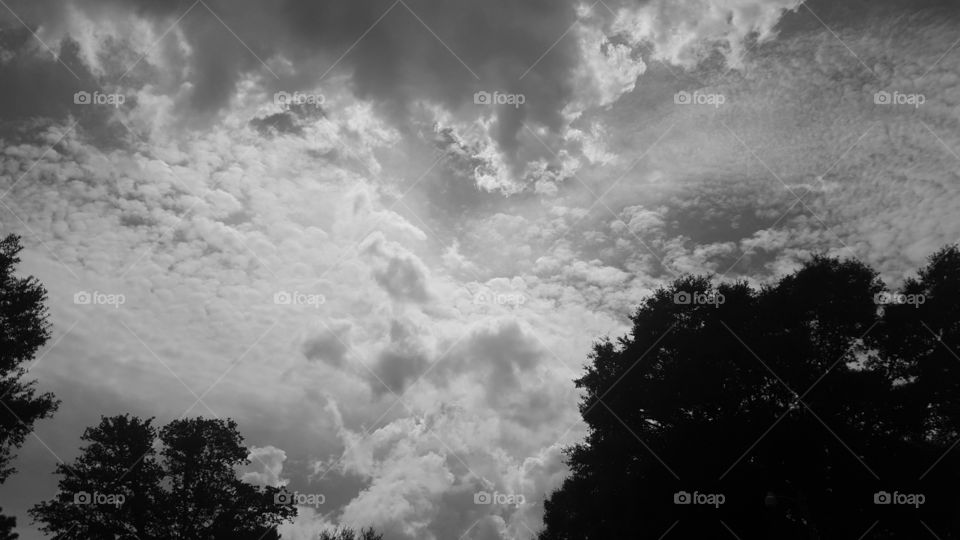 clouds grayscale