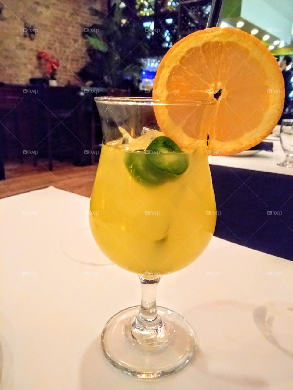 Jalapeno margarita