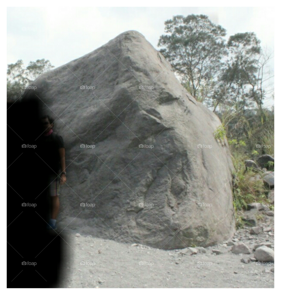 Alien Stone at Merapi Mountain History