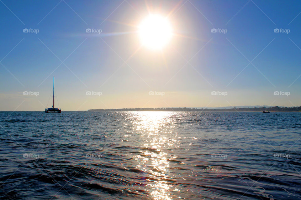 ocean sun boat catamaran by lagacephotos