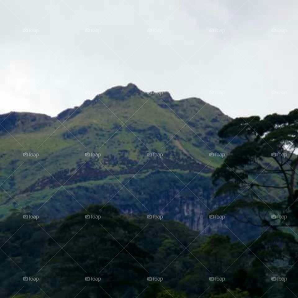 The beautiful mountain in the Philippine part of southern Mindanao.