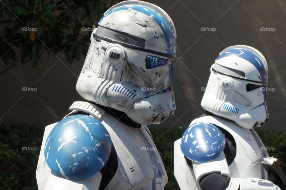 Clone troopers from Star Wars