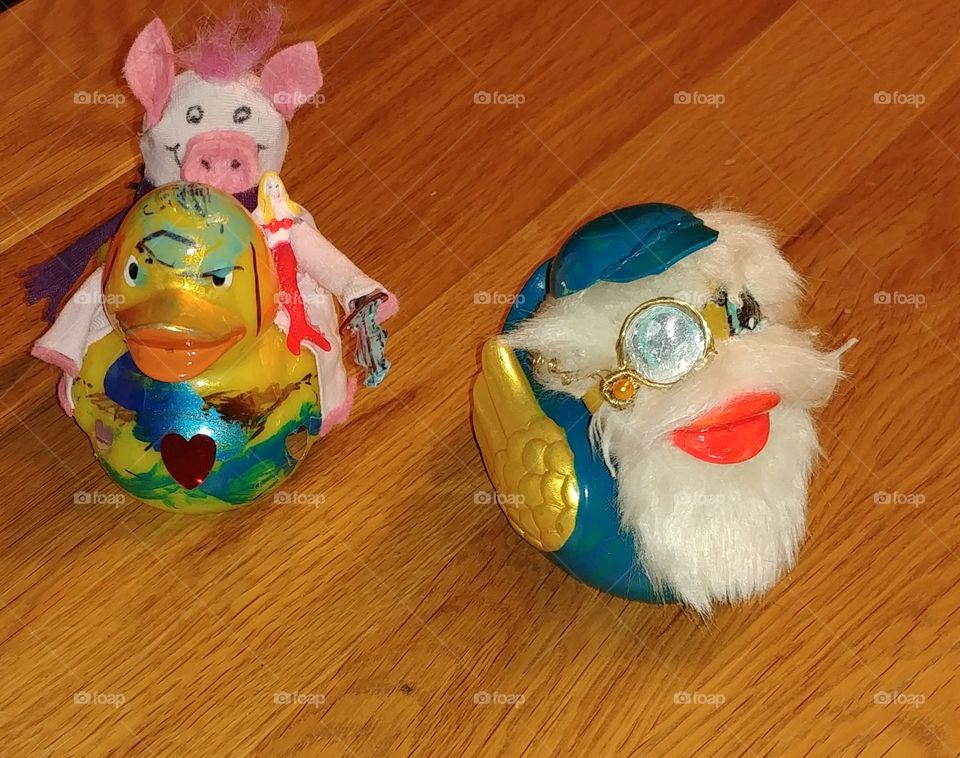 pig duck basteln tinker