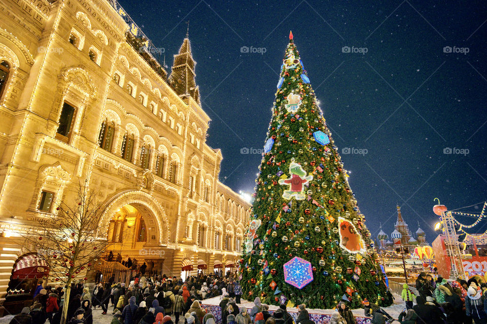 Moscow cristmas