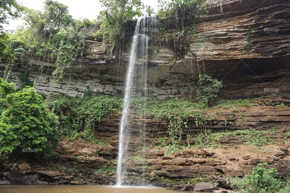 Boti falls in Ghana 