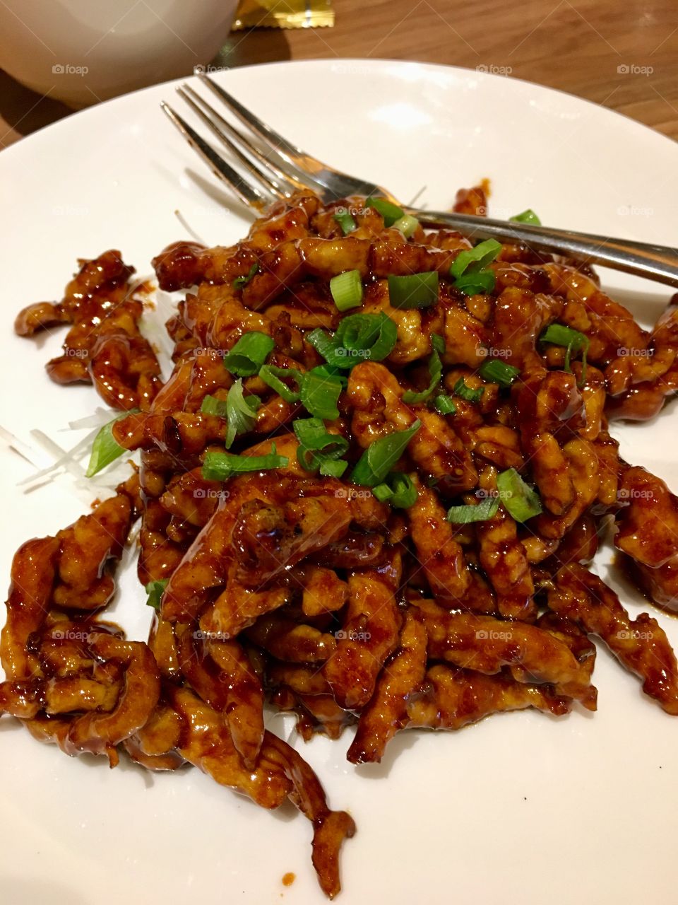 Stir fried pork 