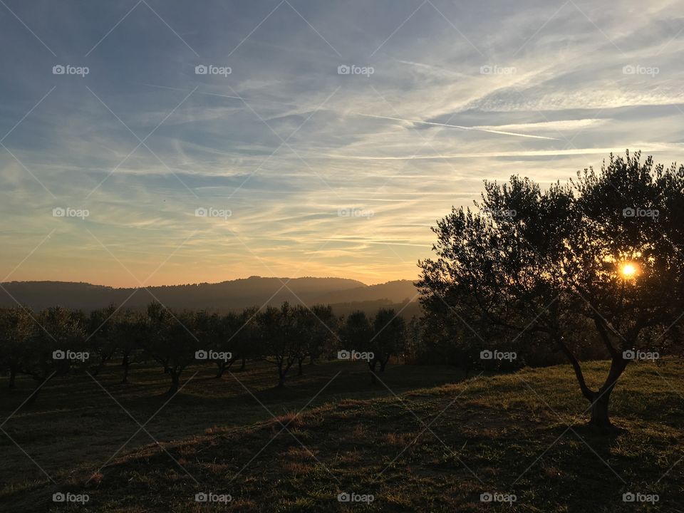 Sunset, Dawn, No Person, Landscape, Sun