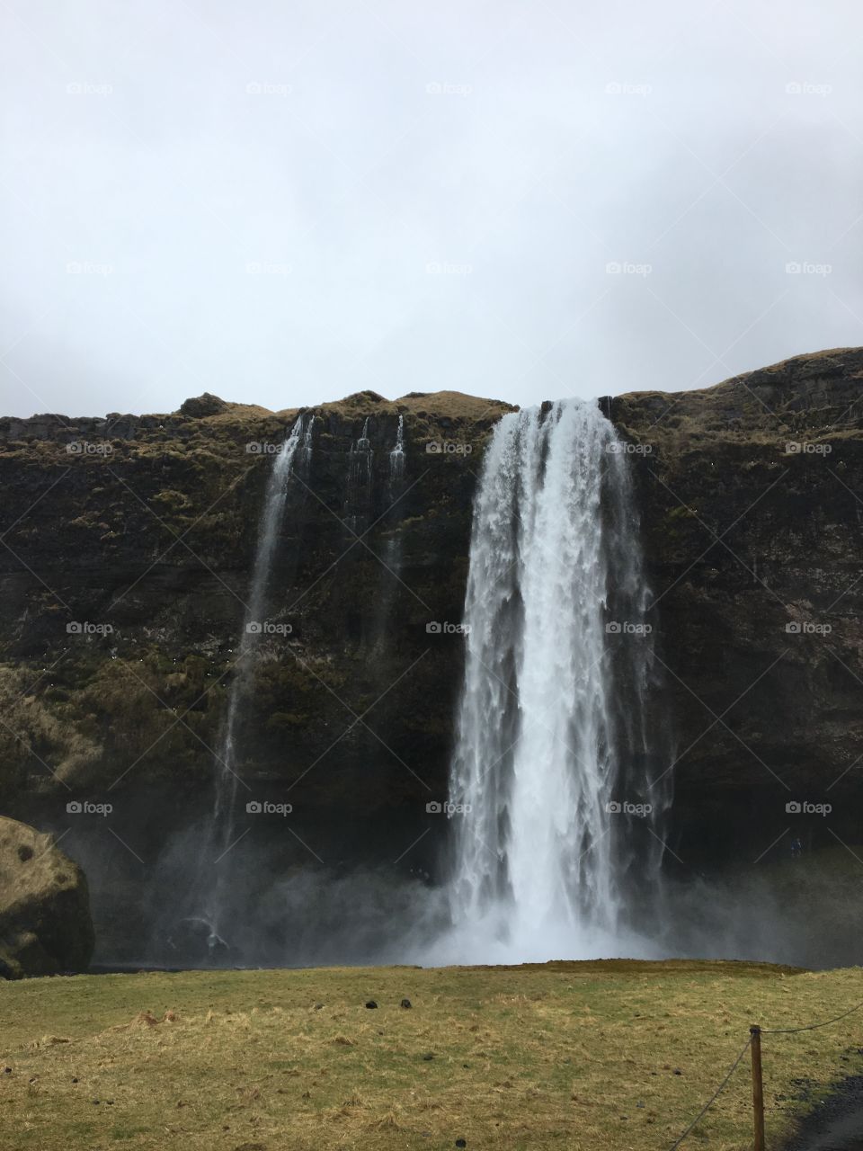 Seljalandsfoss waterfall 