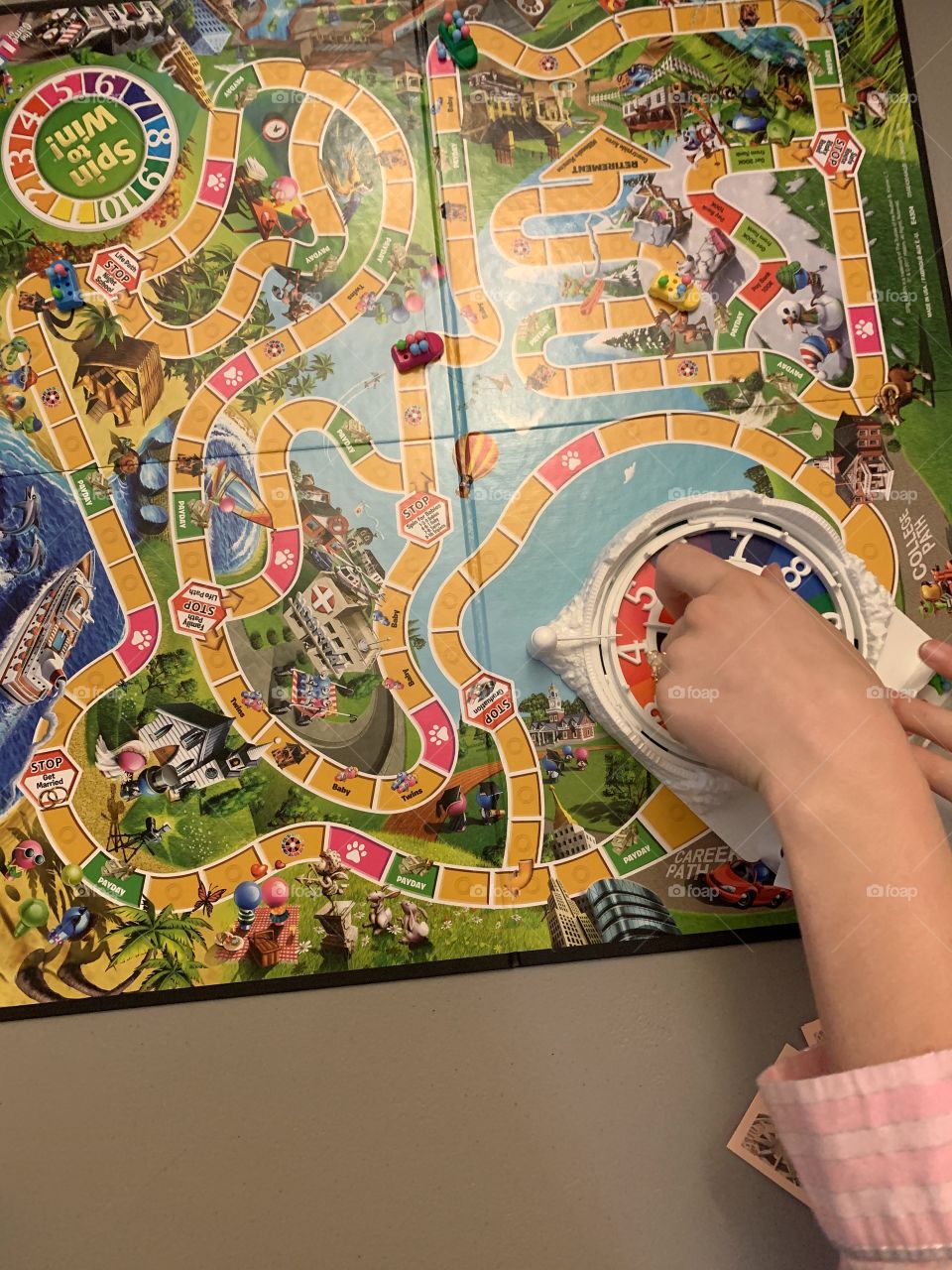 Board game of life