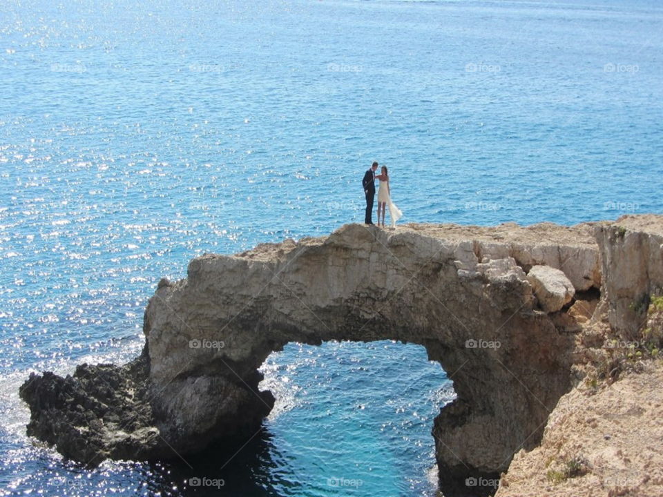 The bridge of lovers. Cyprus.
