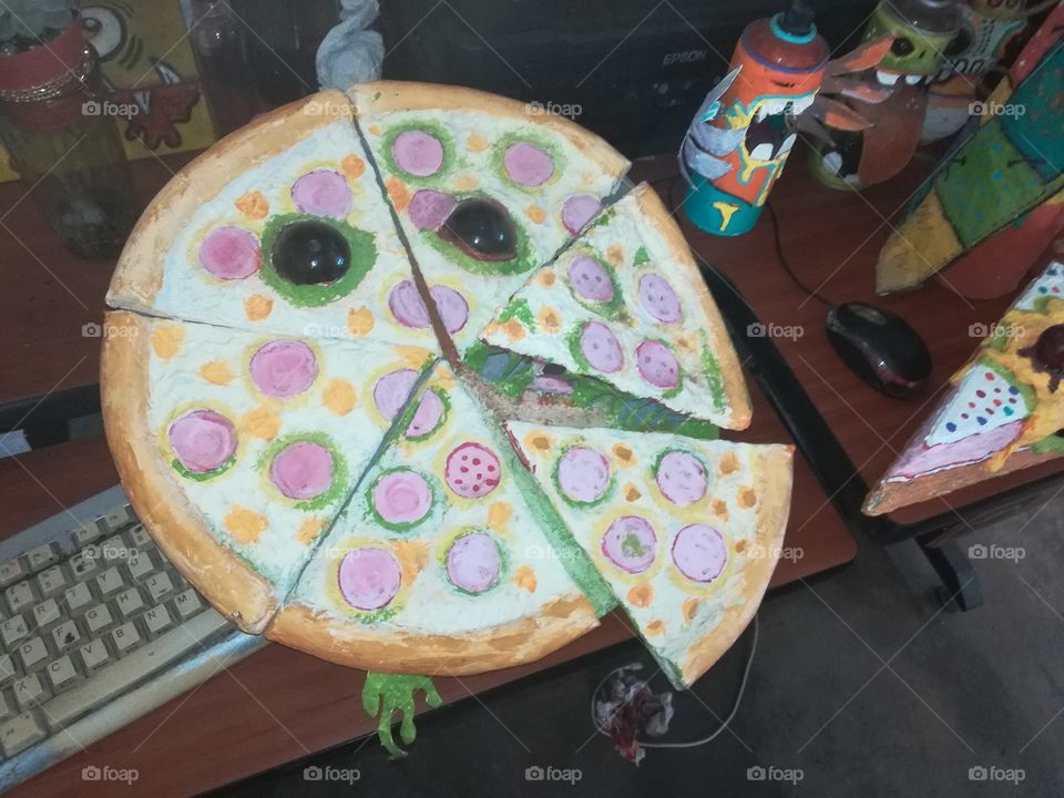 Maché pizza