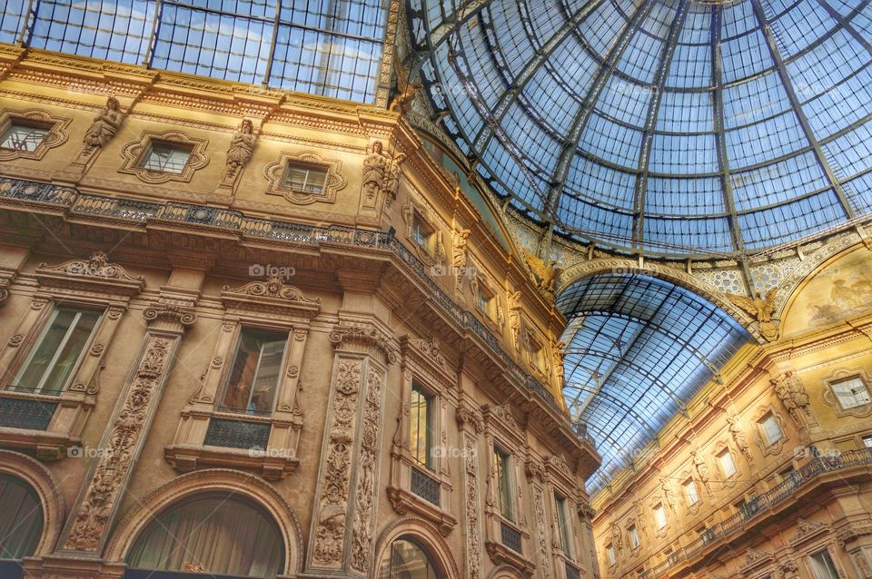 Milan. Galleria Vittorio Emanuele II