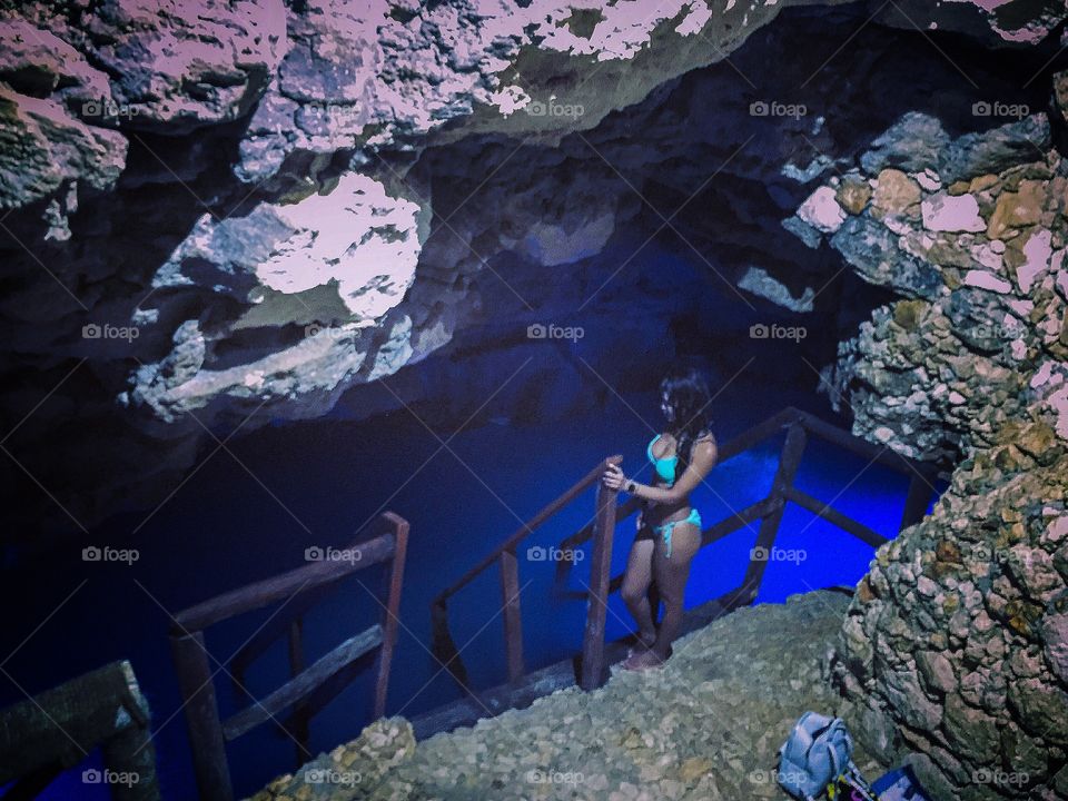 Dominican Republic, Hoyo Azul Caves