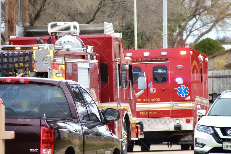 First responders fire and rescue!