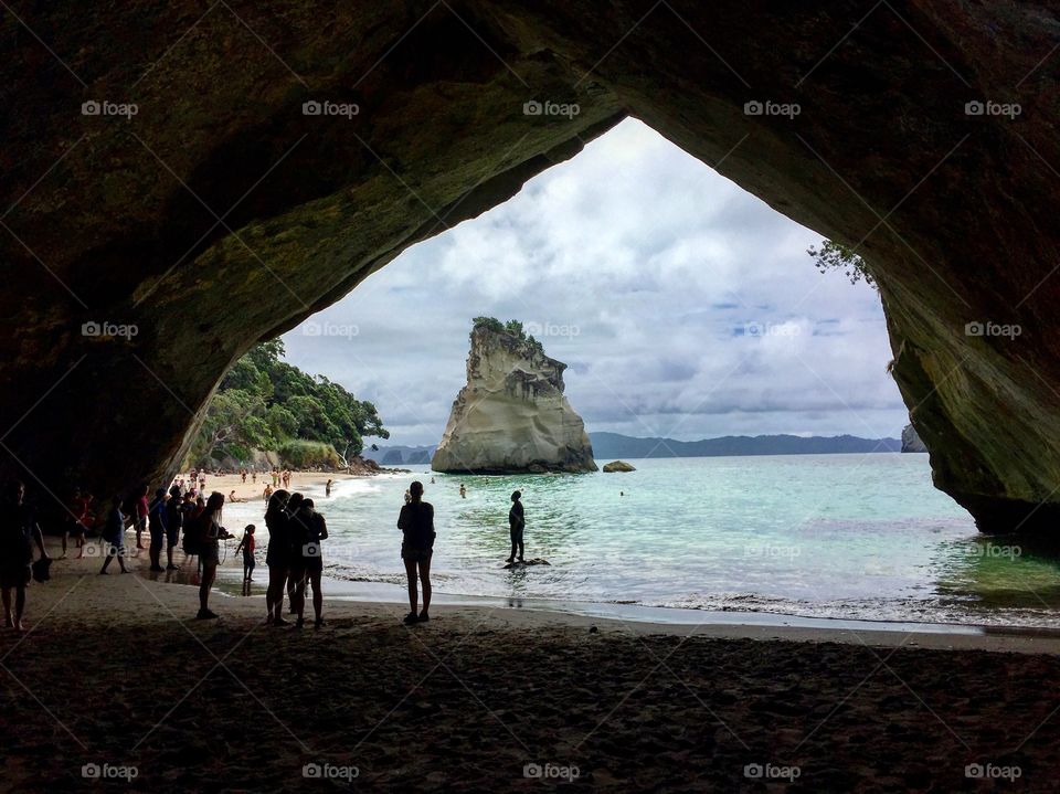 Cathedral cove