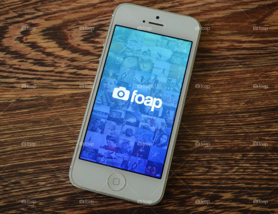 Use Foap app with smartphone