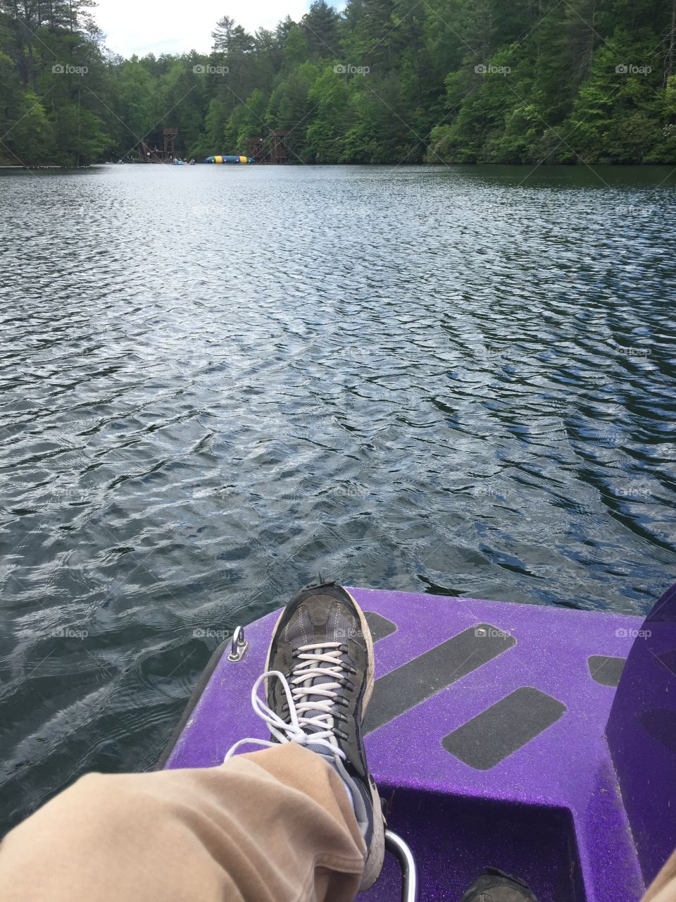 Lake paddle boat