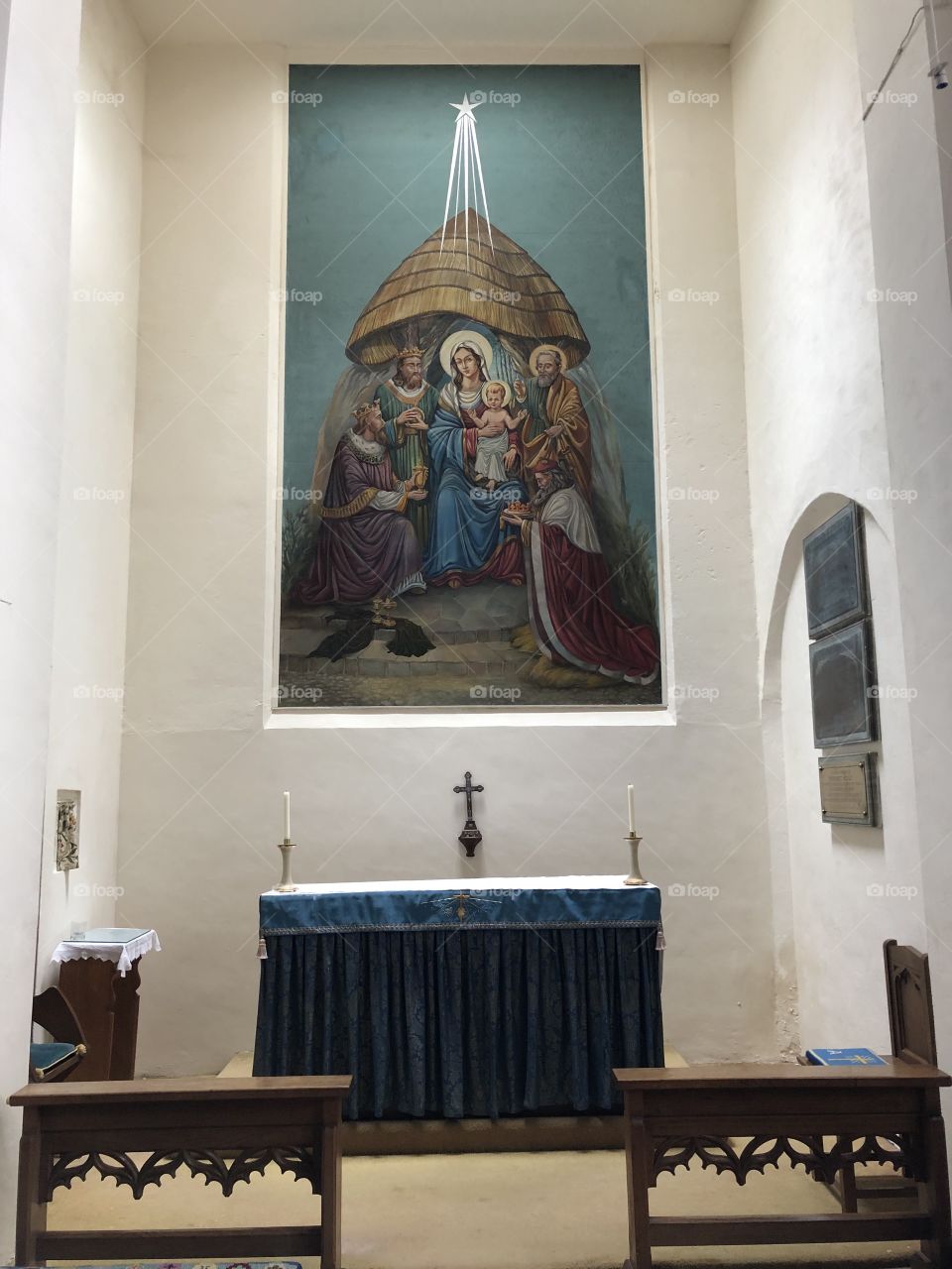 The second of several interior photos of this lovely Exeter church.