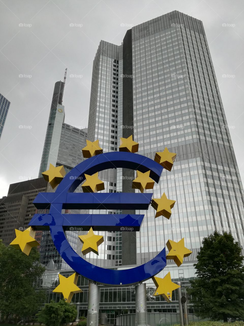 Eurotowers in Frankfurt, Germany