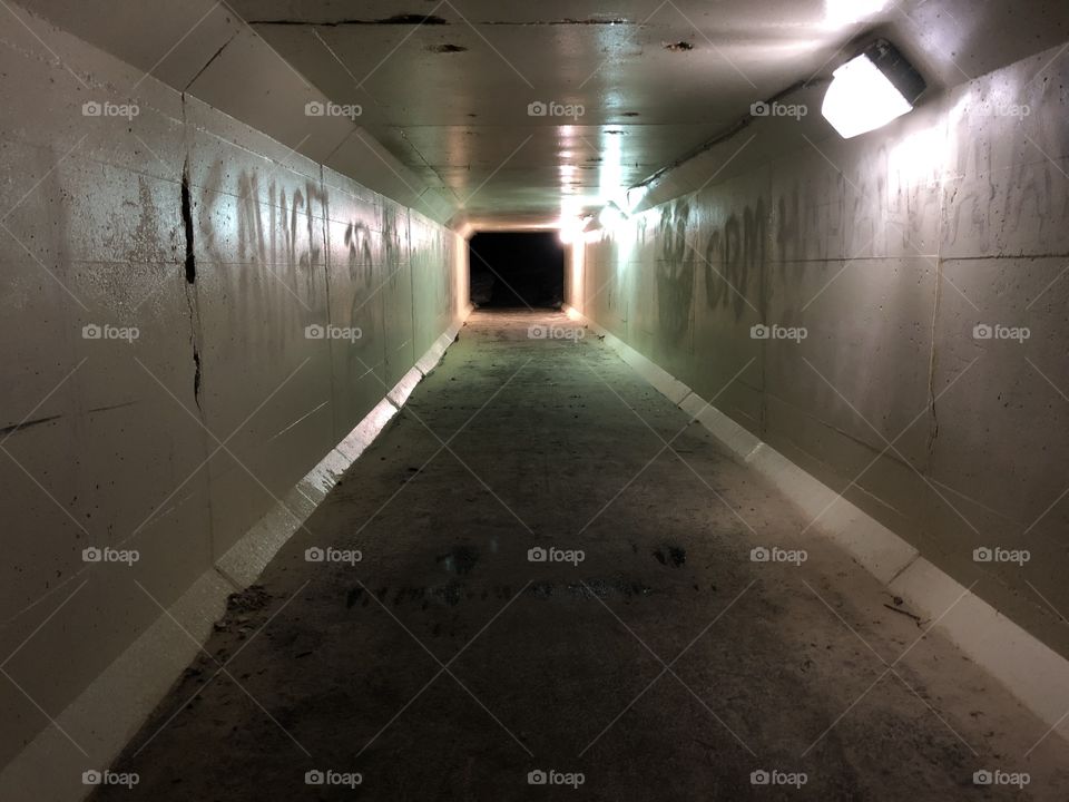 Tunnel After Dark - Inside