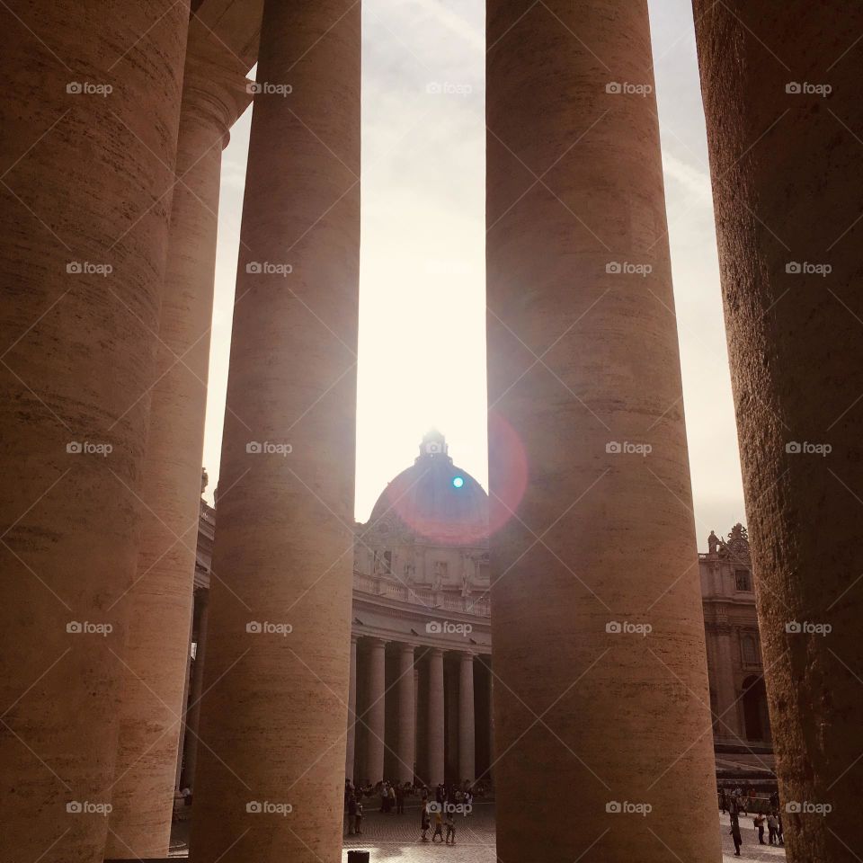 Sun over the Vatican 