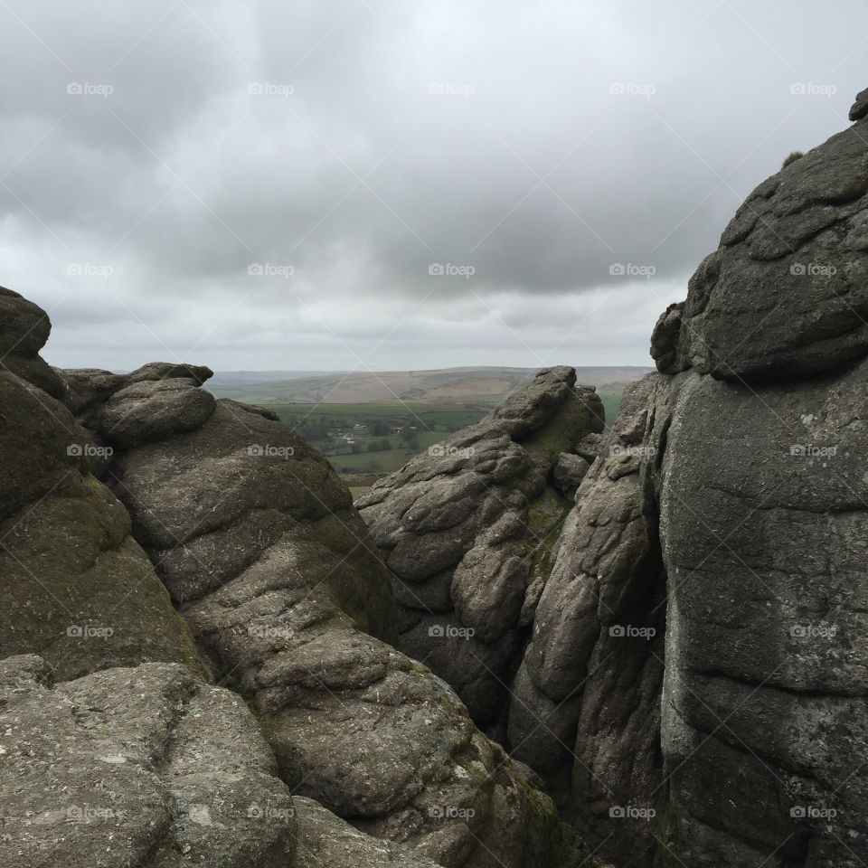Haytor, Dartmoor National Park. Traveling through the United Kingdom national parks! Haytor is a huge outcrop of rocks over looking Dartmoor. Gorgeous.