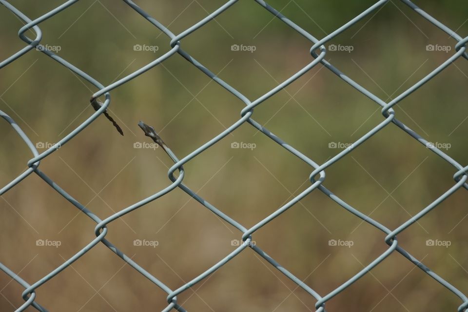broken fence