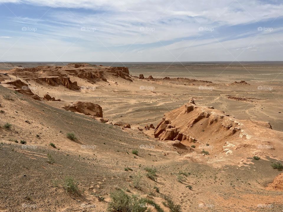 Flaming Cliffs, Gobi Desert 