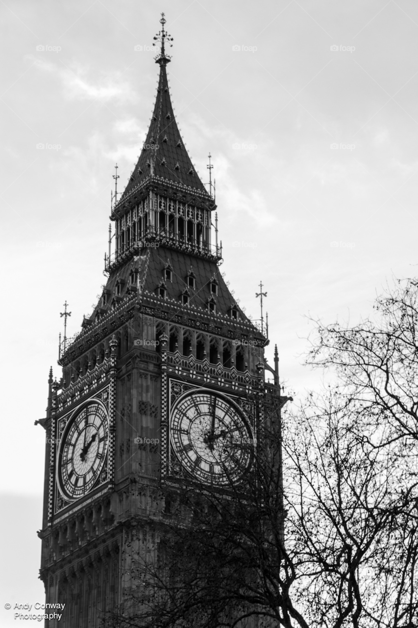 london big ben clock tower by andyc