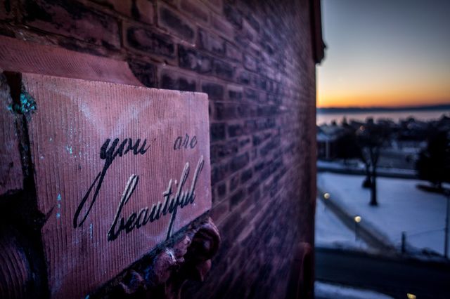 You are beautiful