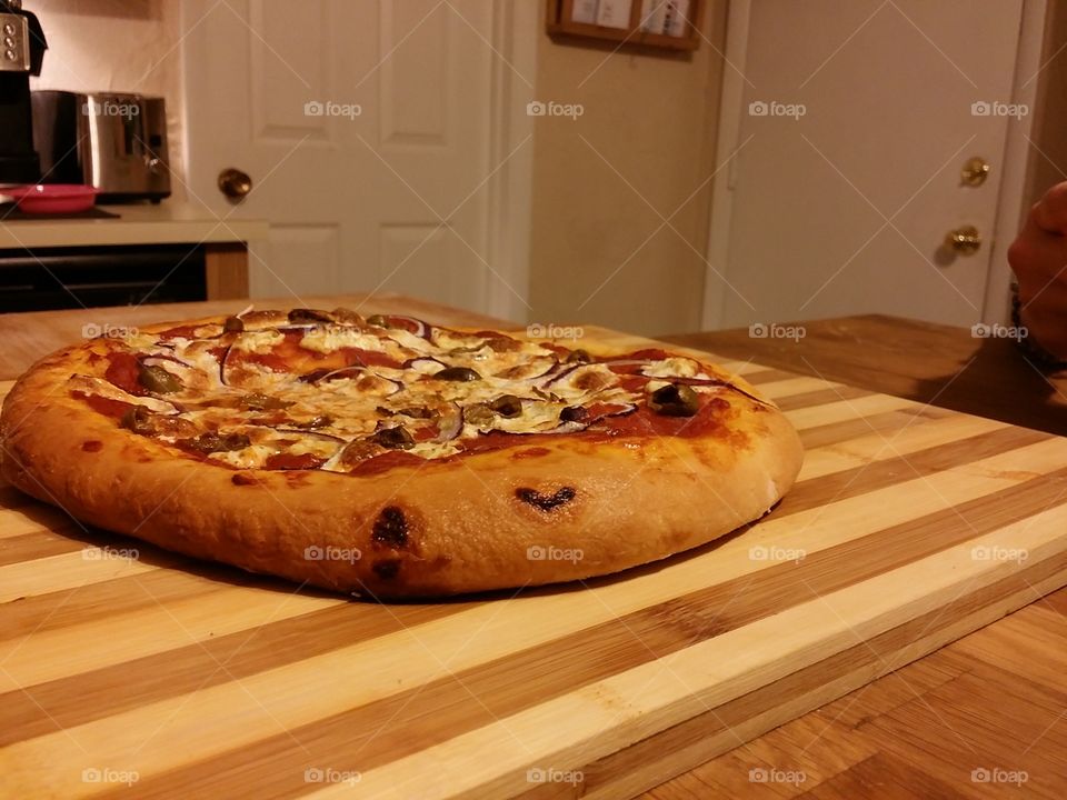 Homemade pizza!