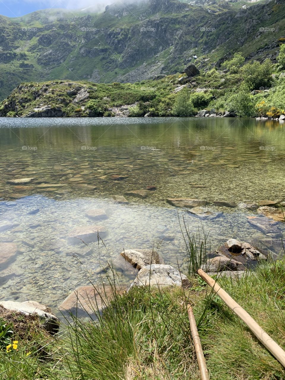 Lac de montagne