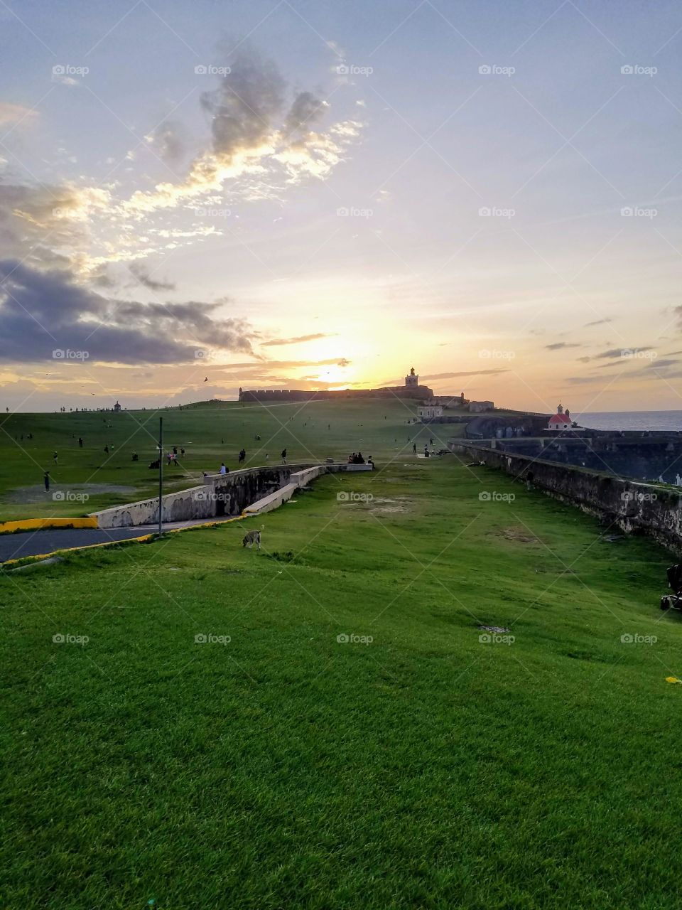 Evening at El Morro