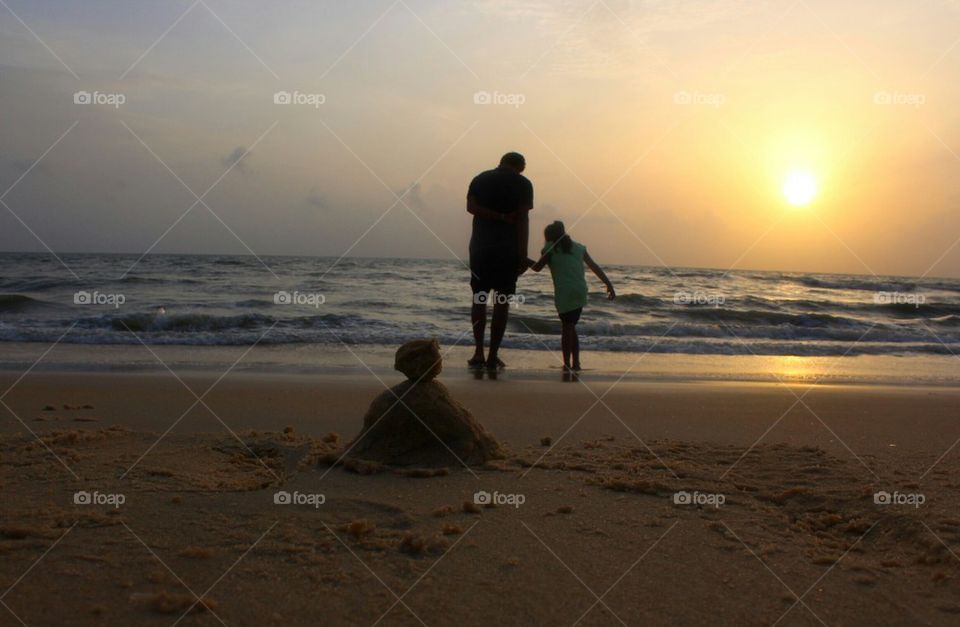 Father and daughter