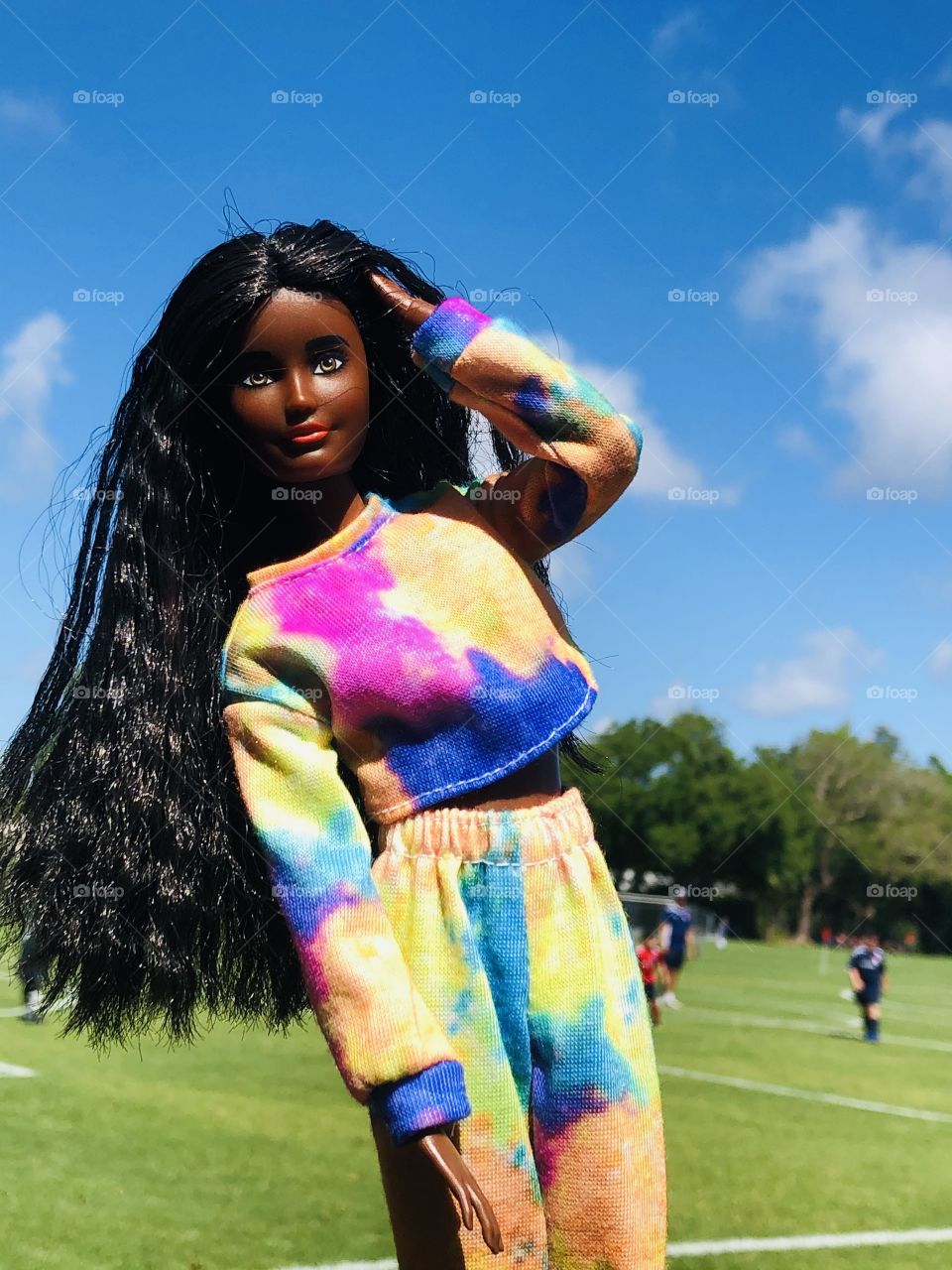 Seeing the sun for the first time in months