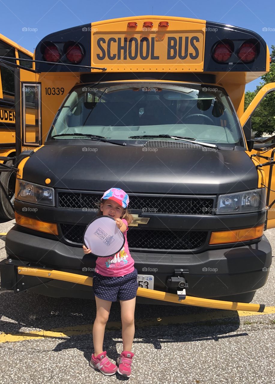 School Bus To Get From Point A To Point B