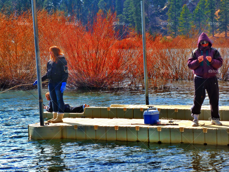 people nature orange lake by analia