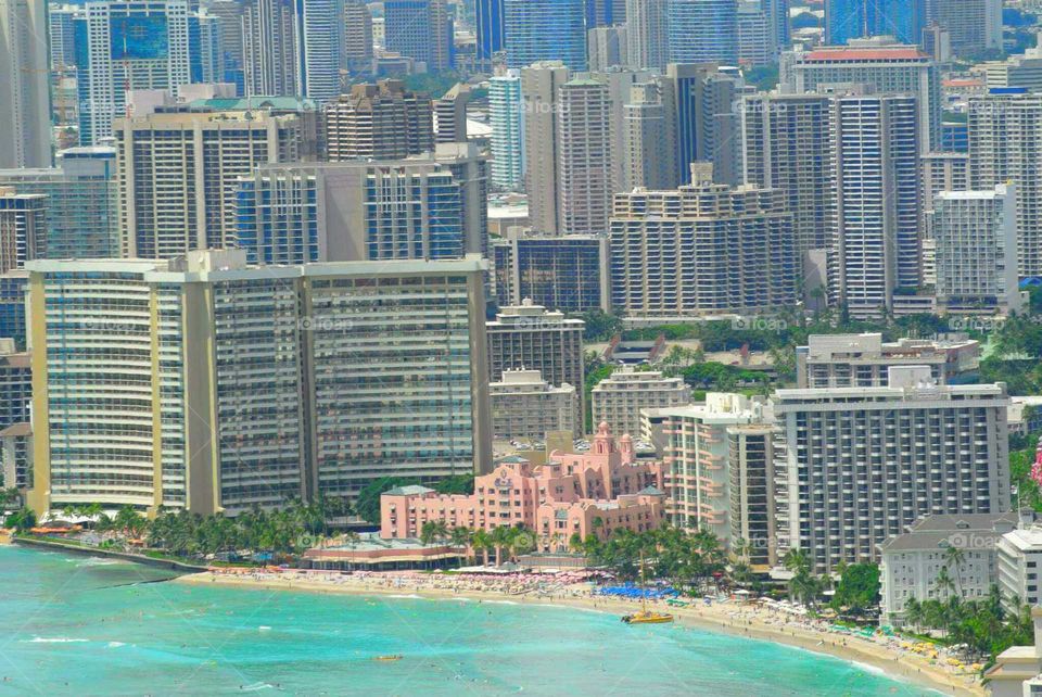 Honolulu City view