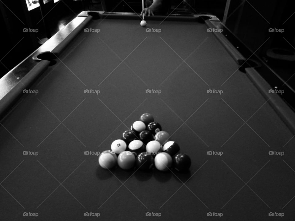 black and white 🎱 pool!