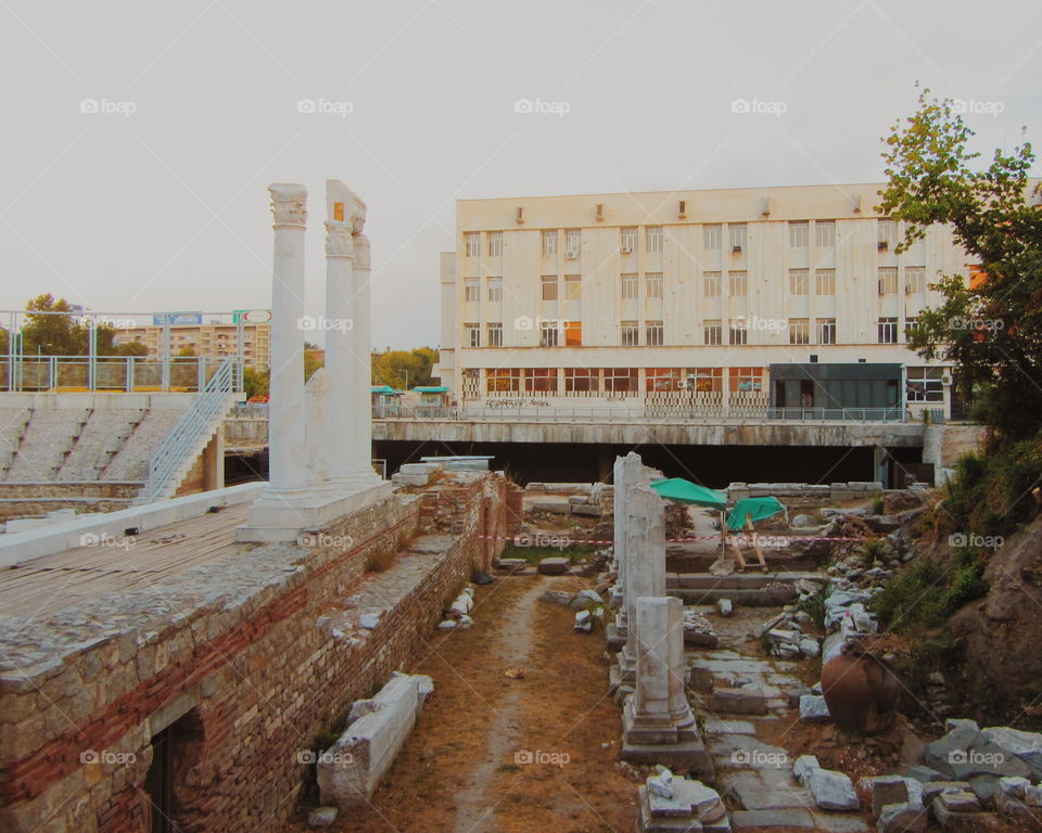 Ancient rome theatre