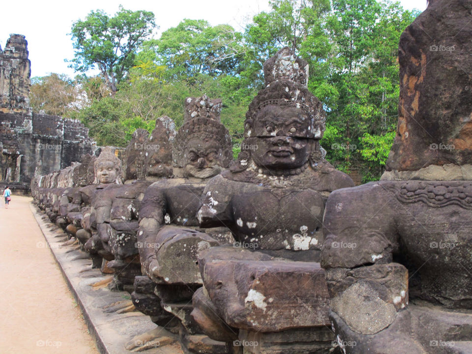 road faces bridge temples by jpt4u