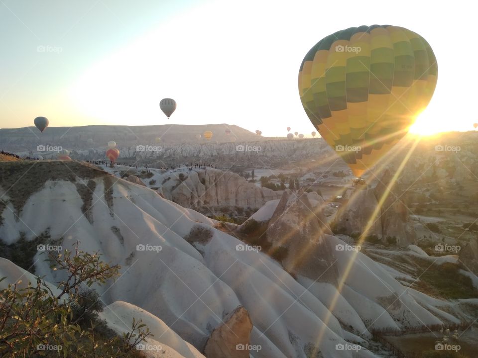 Balooons in Cappadocia