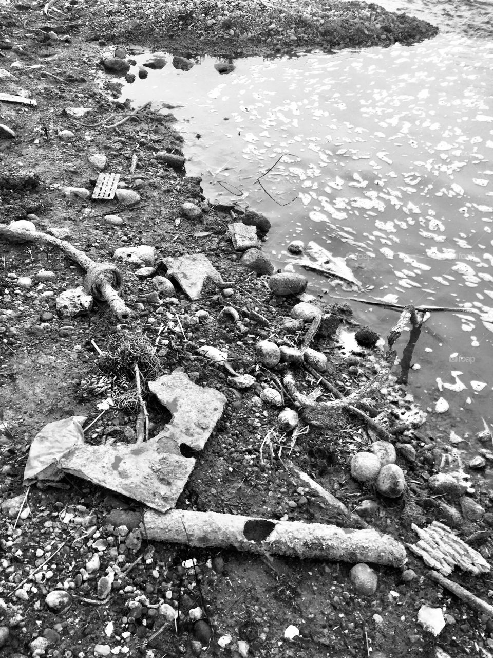 River side garbage 