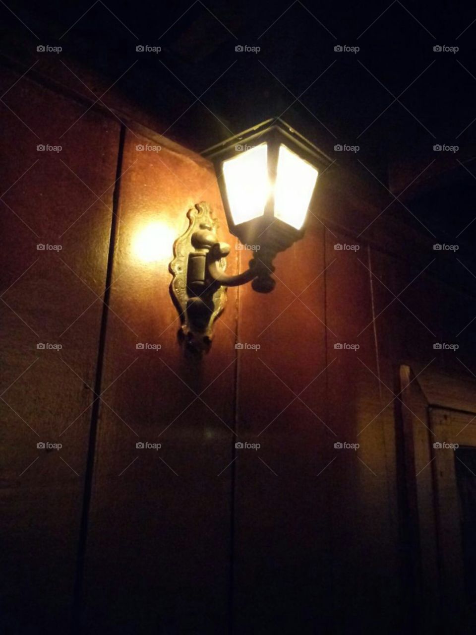 Haunted lamp